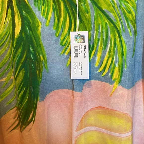 Sergio Tacchini Ciudad T-Shirt Cherry Tomato Multi - Picture 4 of 8